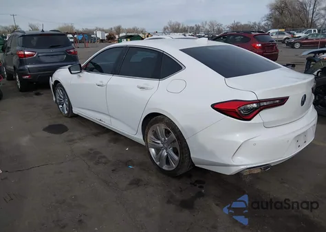 2021 Acura Tlx Technology Package из США, поврежденный, VIN 19UUB5F45MA007014